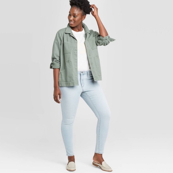 Universal Thread Women Light Wash MidRise Jeggings - Picture 1 of 4
